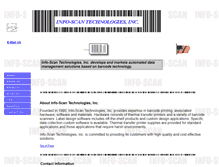Tablet Screenshot of info-scan.com